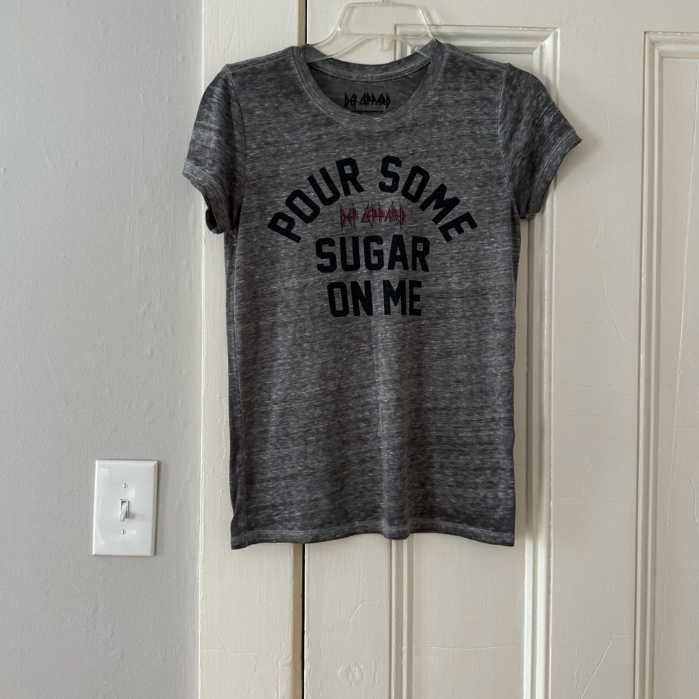 Lucky Brand Def Leppard T-Shirt Size XS
